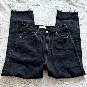 Abercrombie ankle straight ultra high-rise